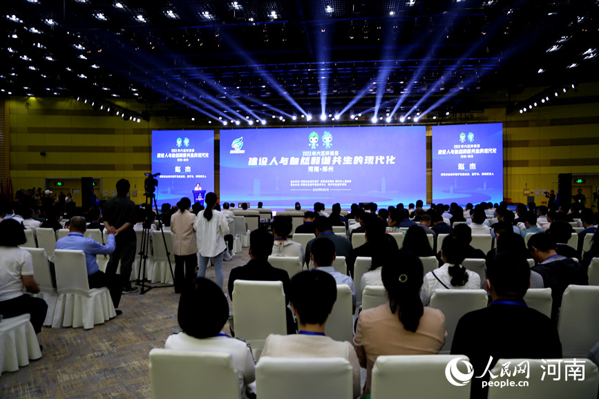 六五環境日河南主場活動現場。人民網 于思遠攝